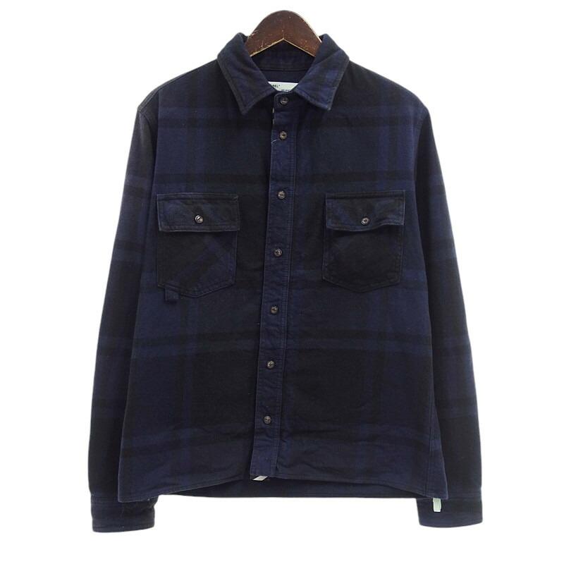 Off-White ステンシル チェック シャツ