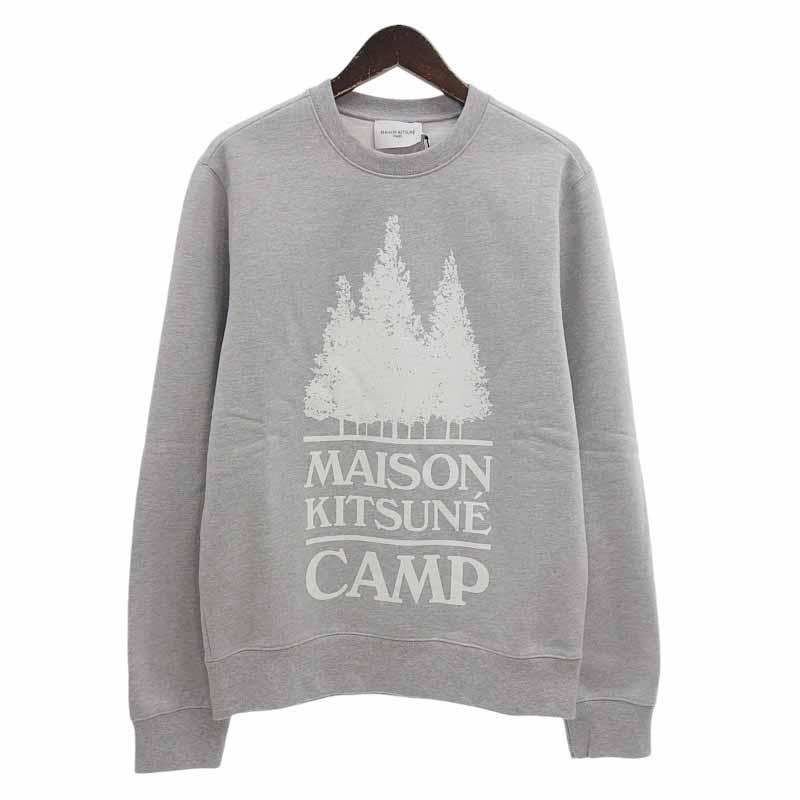 メゾンキツネ/MAISON KITSUNE MAXI MK CAMP REGULAR SWEATSHIRT 