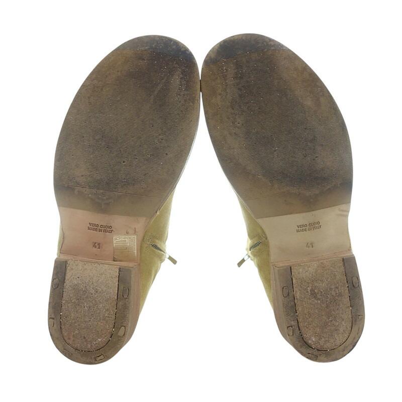 ノンネイティブ/NONNATIVE ×OFFICINE CREATIVE RANCHER ZIP BOOTS ブーツ イエローベージュ サイズ ...