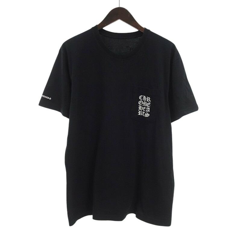 クロムハーツ/CHROME HEARTS Vertical Logo Tee ヴァーティカルロゴ 