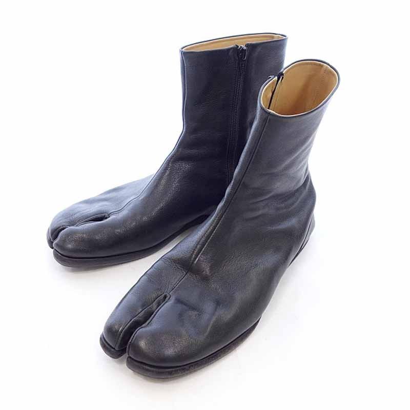 メゾンマルジェラ Maison Margiela サイドジップタビブーツ 足袋 42d サイズ メンズ44 ブラック ランクa 102 中古 Blowz Yショッピングストア 通販 Yahoo ショッピング