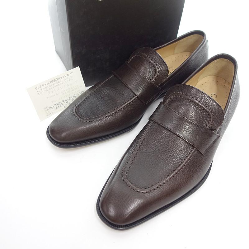 グッチ Gucci Uチップローファー レザーシューズ ブラウン 01g サイズ メンズ41e ブラウン ランクs 102 中古 Blowz Yショッピングストア 通販 Yahoo ショッピング