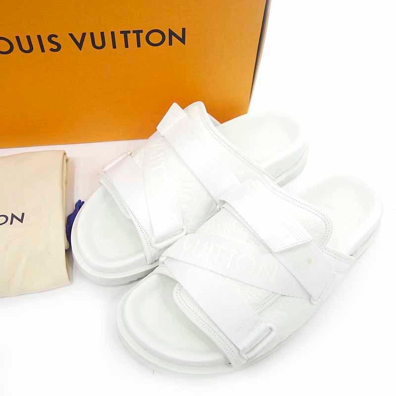 ルイヴィトン Louis Vuitton ホノルルライン ミュール サンダル 1a5yz3 42j サイズ メンズ9 ホワイト ランクb 102 中古 Blowz Yショッピングストア 通販 Yahoo ショッピング