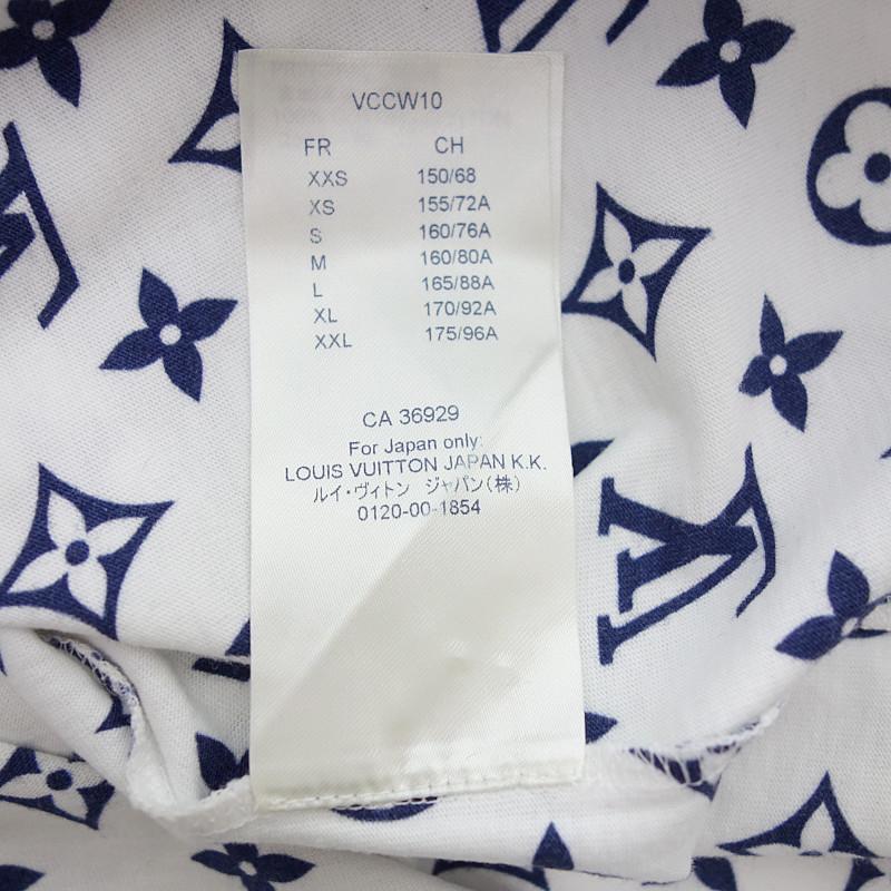 ルイヴィトン/LOUIS VUITTON 20AW チェーン モノグラム Tシャツ ルイヴィトン/LOUIS VUITTON 20AW チェーン モノグラム Tシャツ