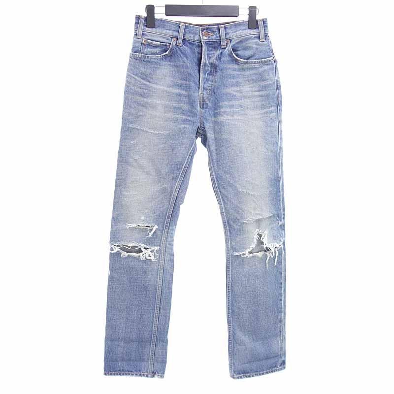 セリーヌ/CELINE 21SS ニークラッシュ トラッシュ ウォッシュ デニムパンツ 61F21 サイズ メンズ27 インディゴ ランクA 102 (中古) :2083315443609:BLOWZ Yショッピングストア - 通販 - Yahoo!ショッピング