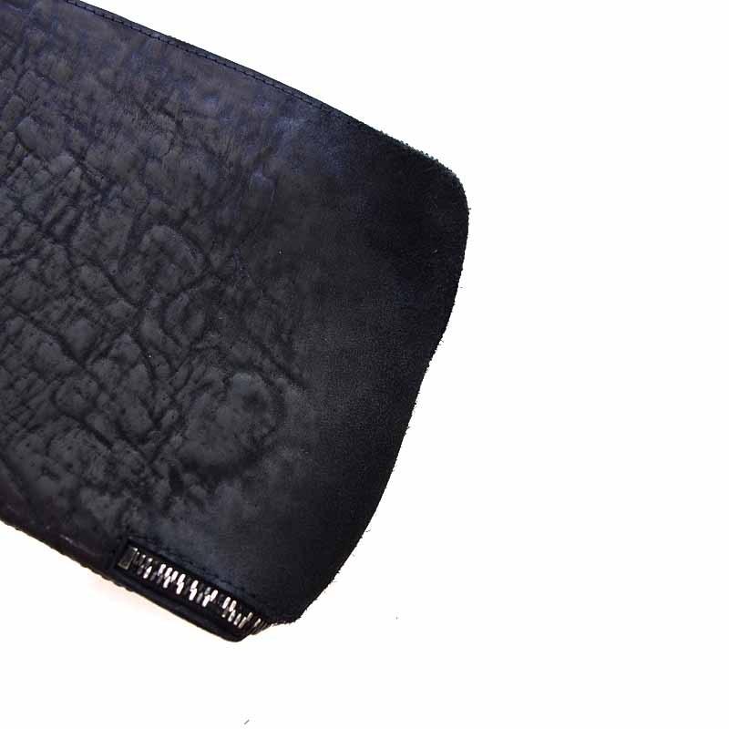 イエリブ/ierib onepiece clutch bag ホースバットレザー クラッチ 