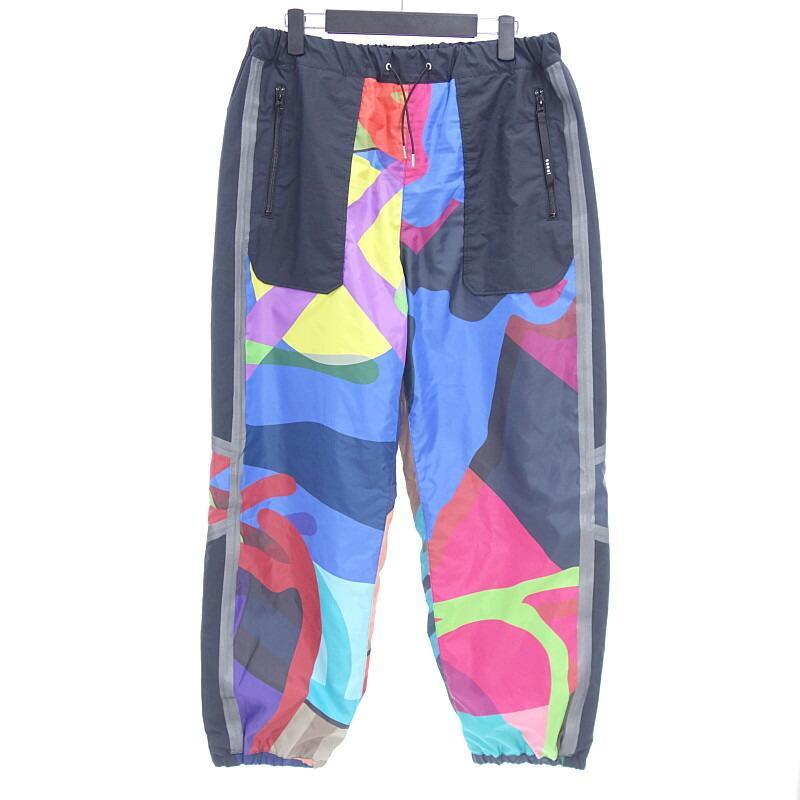 サカイ/SACAI 21AW KAWS マルチ トラックパンツ 72B22 サイズ メンズ2