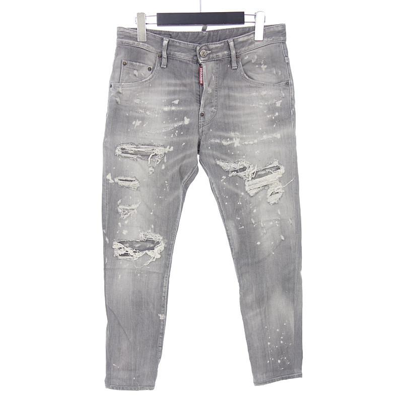 ディースクエアード2 Dsquared2 21aw Skater Jean スケーター デニムパンツ 21c22 サイズ メンズ44 グレー ランクa 中古 Blowz Yショッピングストア 通販 Yahoo ショッピング