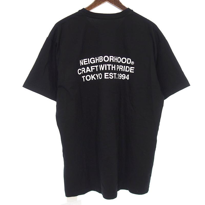 ネイバーフッド/NEIGHBORHOOD CRAFT WITH PRIDE クラフト ウィズ プライド Tシャツ 02F22 サイズ メンズXL  ブラック ランクA (中古)