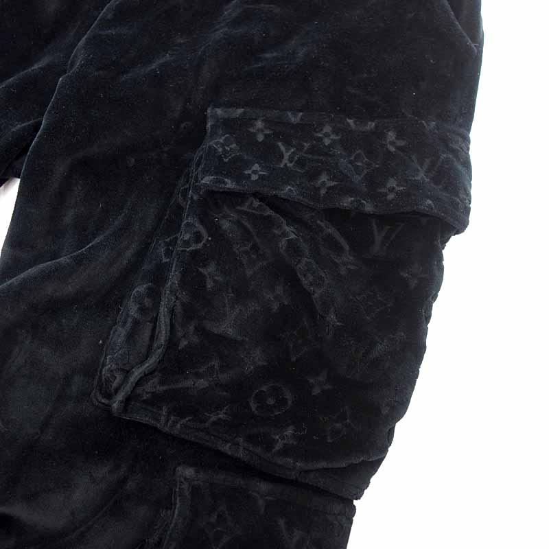 ルイヴィトン/LOUIS VUITTON 19SS Velour Monogram Pantsベロア