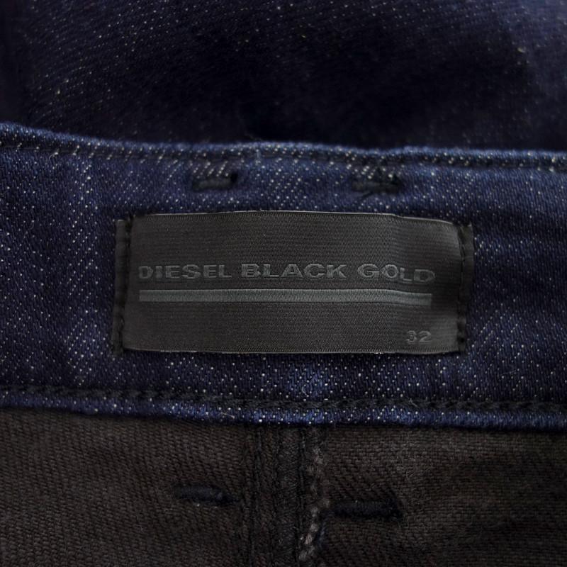 ディーゼル/DIESEL BLACK GOLD TYPE-2630　レイヤード スキニー パンツ 80J23 サイズ メンズ32 ネイビー/ブラック ランクN  (中古)｜blowz｜03