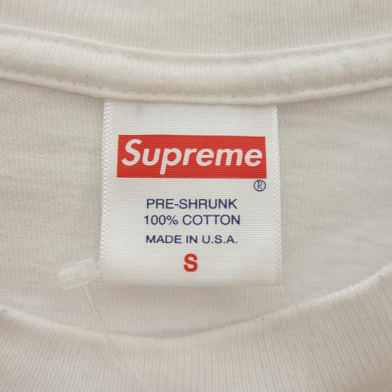 シュプリーム/SUPREME カウズ KAWS Chalk Box Logo チョークボックスロゴTシャツ 32F23 サイズ メンズS