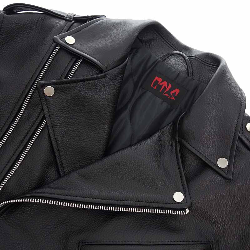 カタリスト/CVTVLIST 22AW leather riders jacket 刺繍ダブル カタリスト/CVTVLIST 22AW leather riders jacket 刺繍ダブル