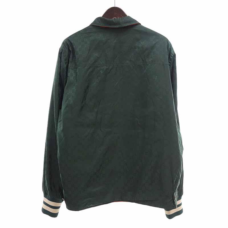 グッチ GGナイロン ジップジャケット ・ブラック GUCCI公式 ジャカード