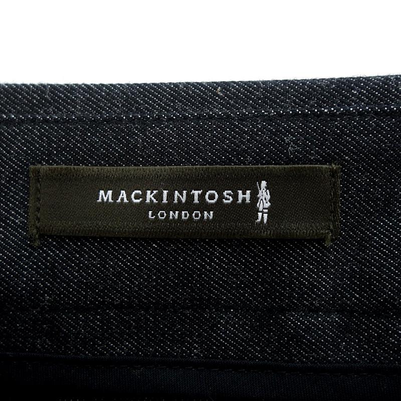 マッキントッシュ/MACKINTOSH メンフィスコットンシャンブレー スラックス　パンツ stock1124 サイズ メンズ90 グレー ランクN  (中古)｜blowz｜03