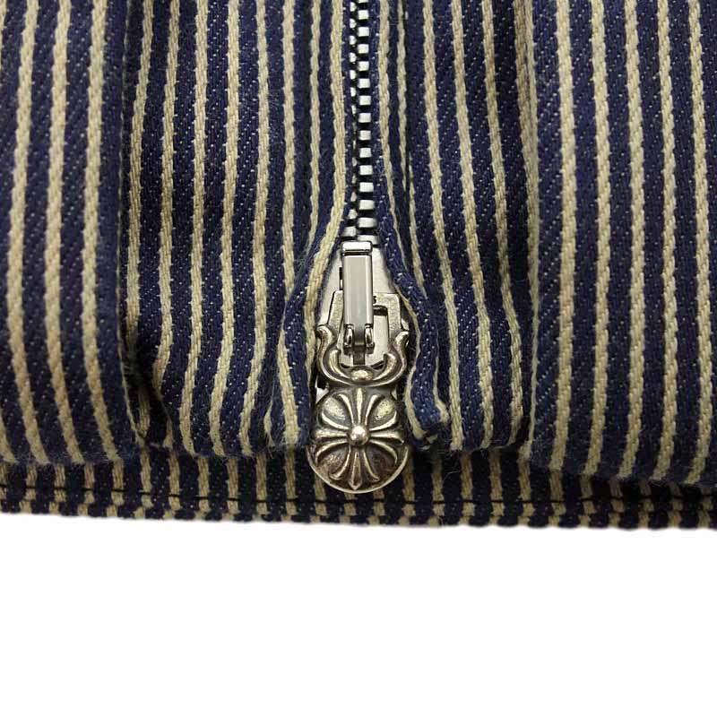 クロムハーツ/CHROME HEARTS STREET MEAT STRPD DNM ヒッコリー デニム 