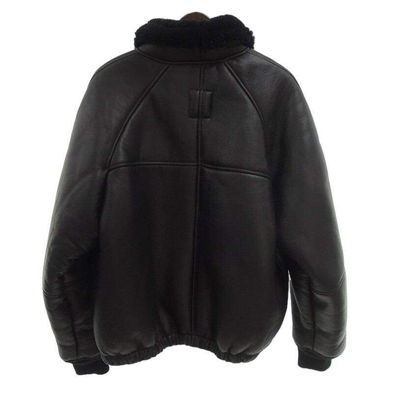 シュプリーム/SUPREME 23AW schott Shearling Bomber レザー 