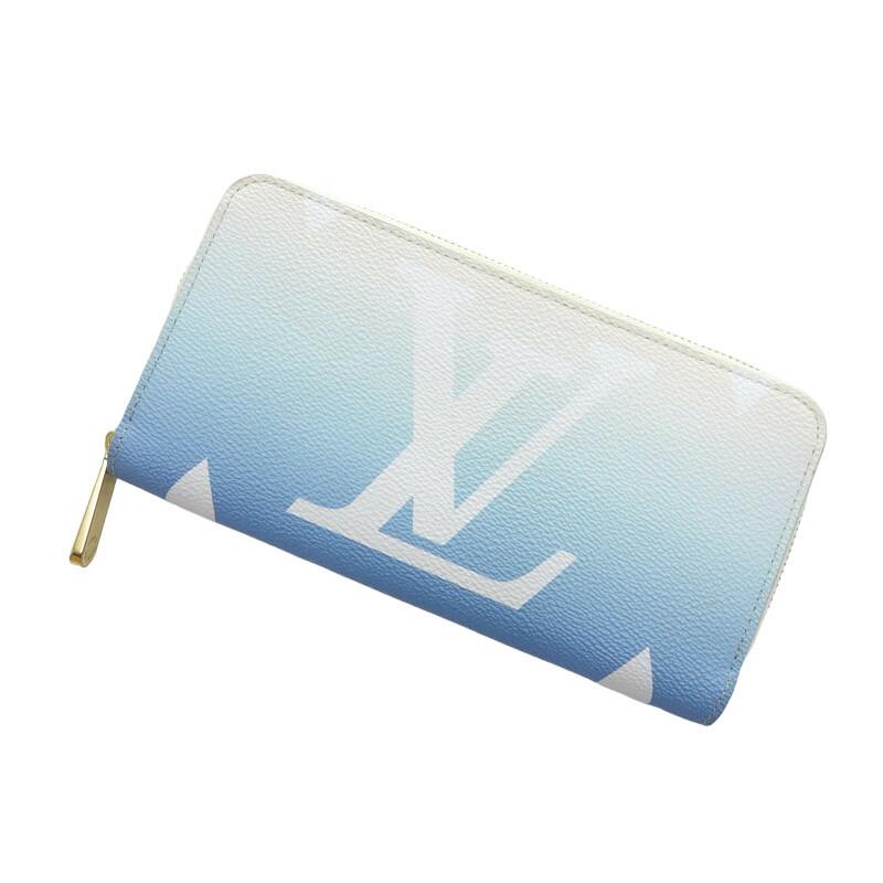 ルイヴィトン/LOUIS VUITTON 21SS LVエスカル ジッピー ウォレット M80360 60C24 サイズ ユニセックス表記なし ライトブルー ランクA  (中古)｜blowz｜02