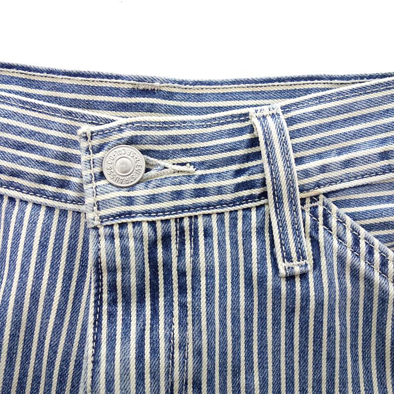 リーバイス/LEVIS 568 Stay Loose Carpenter カーペンター デニム パンツ 31E24 サイズ メンズ29/32 ネイビー/ホワイト ランクB  (中古)｜blowz｜05