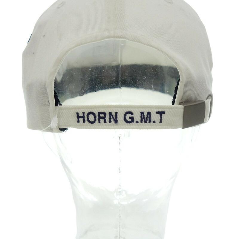 ホーンガーメント/HORN GARMENT GOLF ゴルフ ワッペン ロゴ キャップ 92D24 サイズ ユニセックスF ホワイト ランクB  (中古)｜blowz｜05