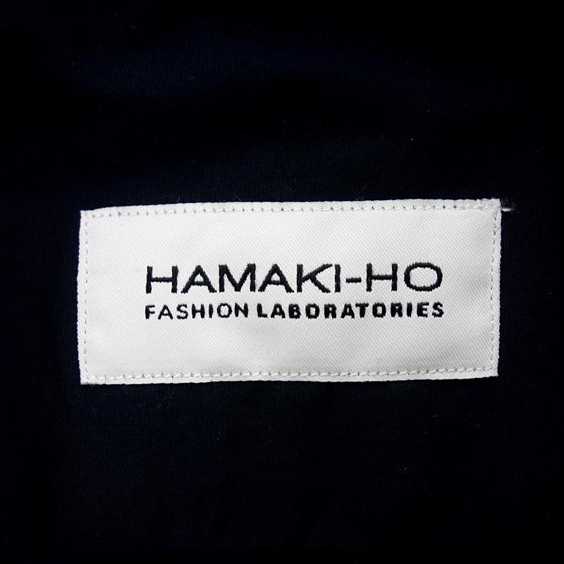 ハマキホ/HAMAKI HO コットン 長袖 ドレス シャツ 52D24 サイズ メンズM ネイビー ランクA  (中古)｜blowz｜03