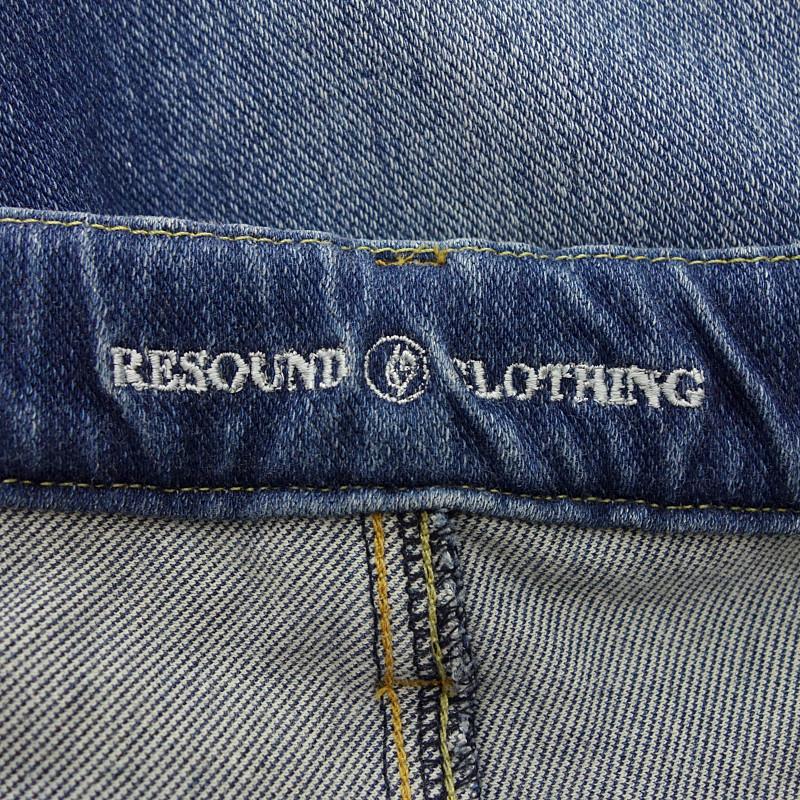 リサウンドクロージング/RESOUND CLOTHING BLIND JERSEANS ブラインド ジャージー デニム パンツ 91D24 サイズ メンズ3 ネイビー ランクB  (中古)｜blowz｜03