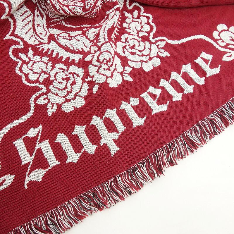 シュプリーム/SUPREME 18AW Virgin Mary Blanket ブランケット 81D24 サイズ 表記無し レッド ランクB  (中古)｜blowz｜05