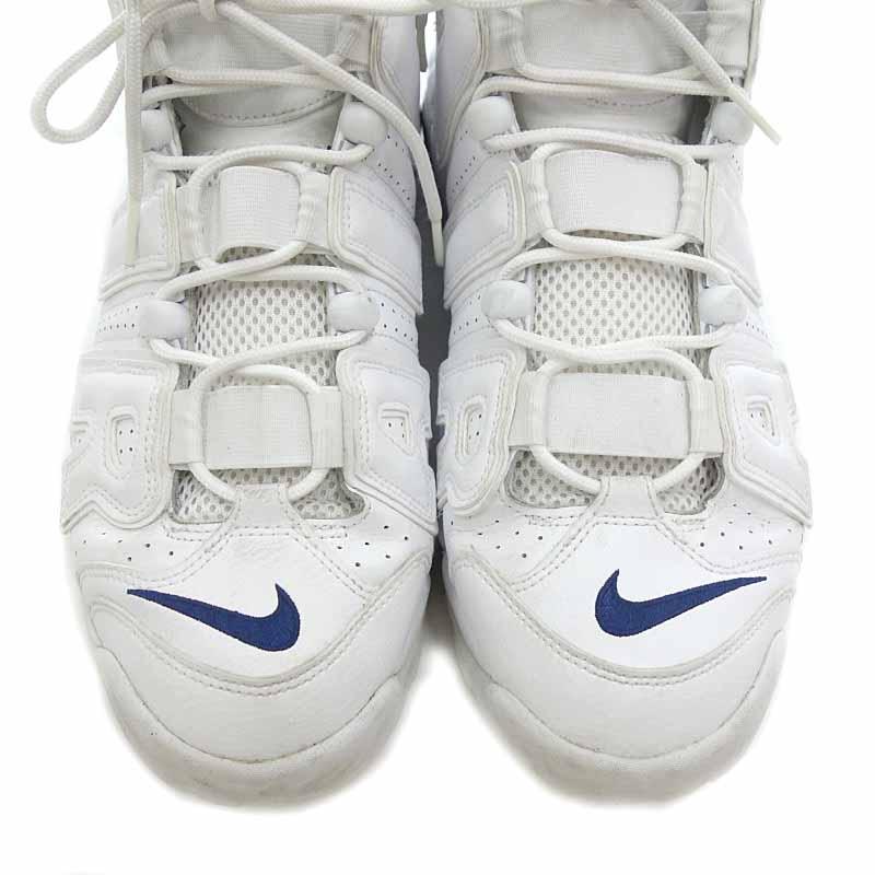 ナイキ/NIKE Air More Uptempo White モアテン スニーカー 10E24 サイズ メンズ28.0cm ホワイト ランクB  (中古)｜blowz｜05