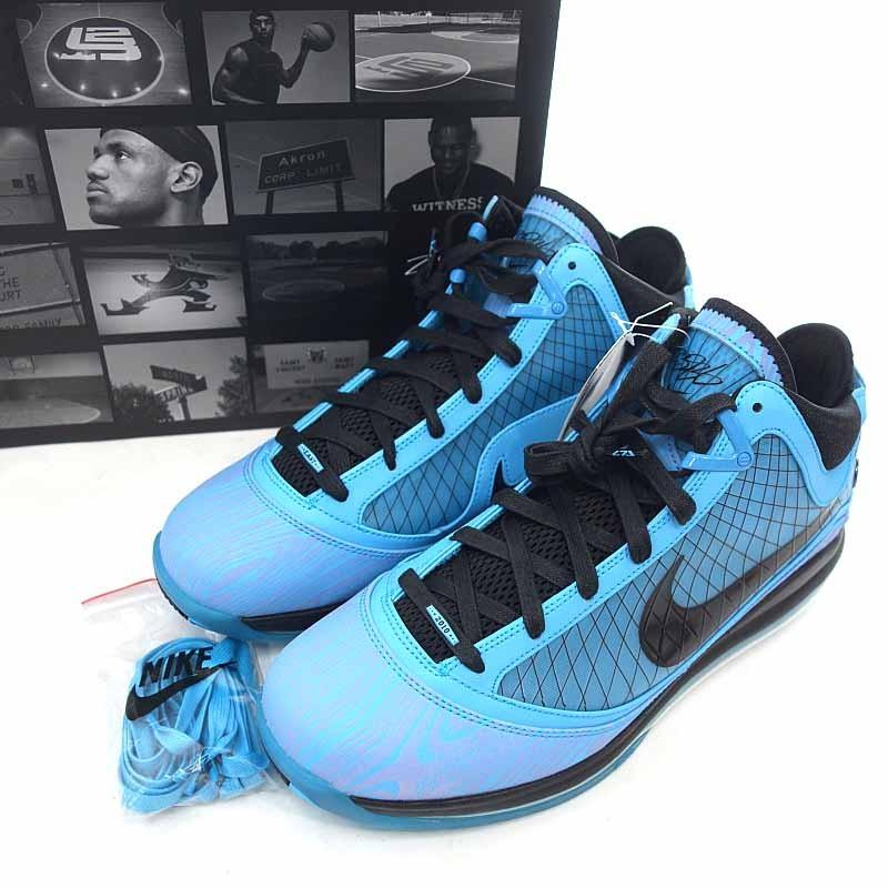 ナイキ Nike Lebron 7 Qs レブロン All Star バスケット スニーカー 80f サイズ メンズus10 5 Jpn28 5cm ブルー ランクa 103 中古 Blowz Yショッピングストア 通販 Yahoo ショッピング