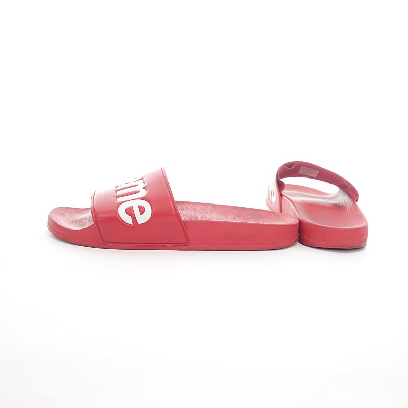 シュプリーム/SUPREME 14SS Slide Sandals ロゴ スライド サンダル