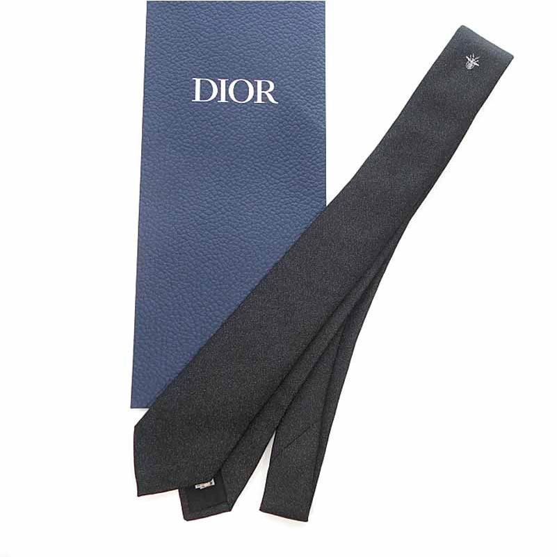 Dior シルクネクタイ ハンドメイド刺繍 | www.rkinstruments.com.sg