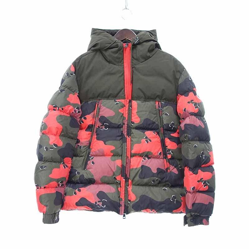 モンクレール Moncler 19aw Eymeric Giubbotto カモ 迷彩 ダウン ジャケット 22k サイズ メンズ4 カーキ レッド ランクb 102 中古 Blowz Yショッピングストア 通販 Yahoo ショッピング