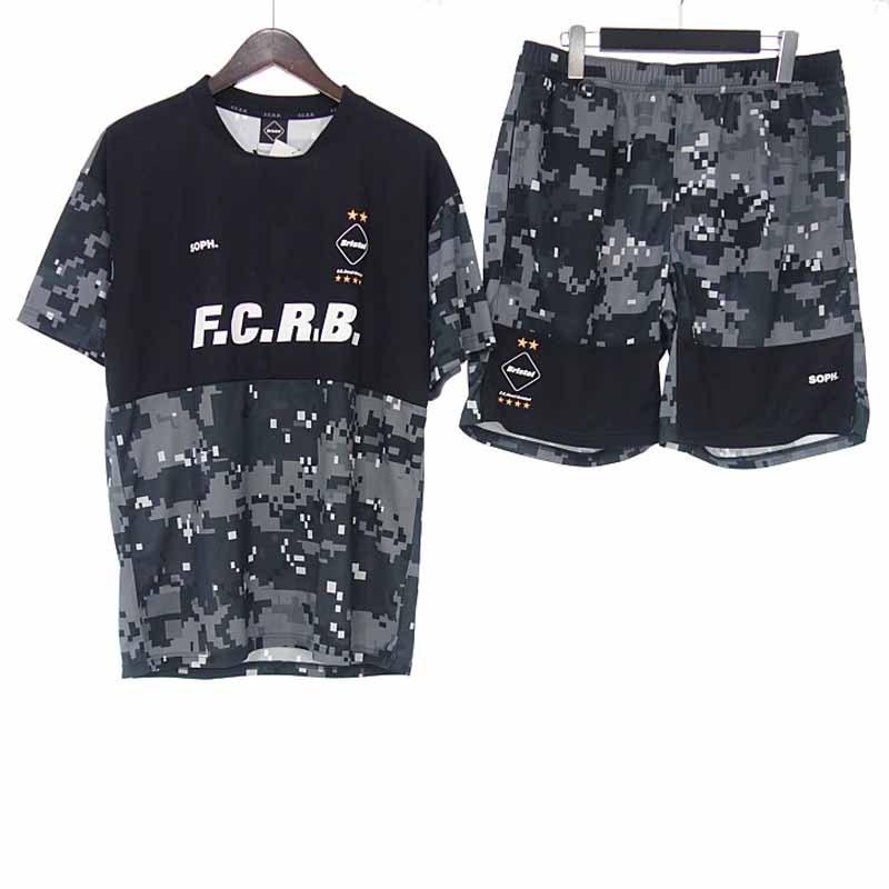 エフシーレアルブリストル/F.C.R.B 19SS TRAINING S/S TOP SHORTS カモ