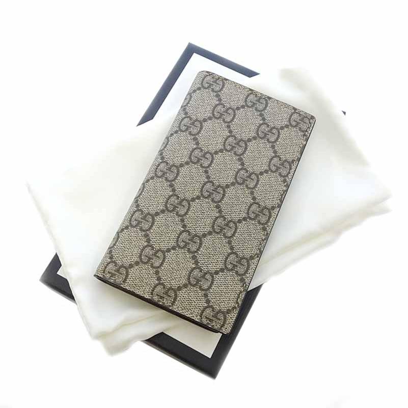 グッチ Gucci モノグラム Ggスプリーム 手帳型 Iphone7 8 携帯 102 グレーブラウン系 ユニセックス サイズ ケース 60j19 ランクa 最安値挑戦