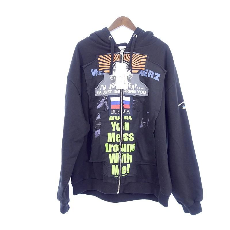 ヴェトモン/VETEMENTS 18AW RUSSIA ロシア パッチワーク ヴェトモン/VETEMENTS 18AW RUSSIA ロシア パッチワーク