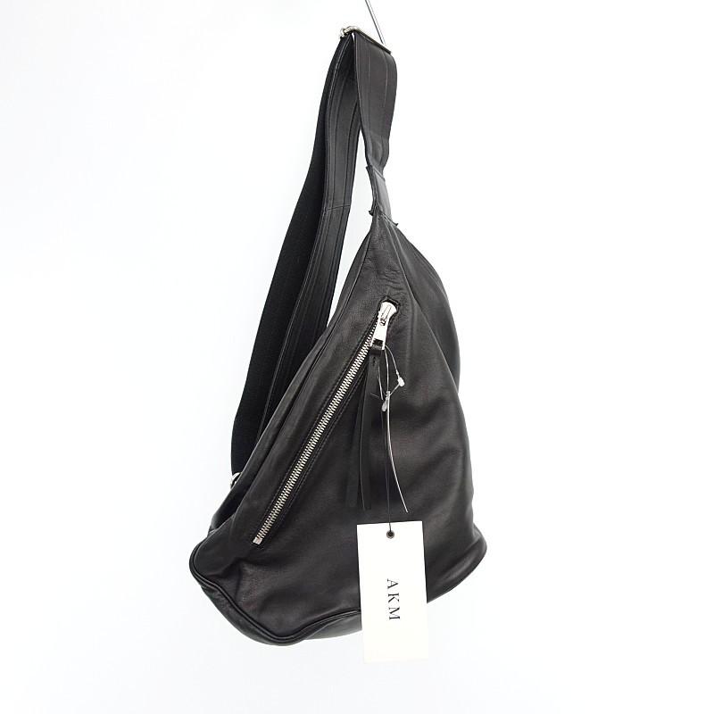 エイケイエム/AKM 17SS MINI FOLD BAG ラムレザー ショルダー バッグ 