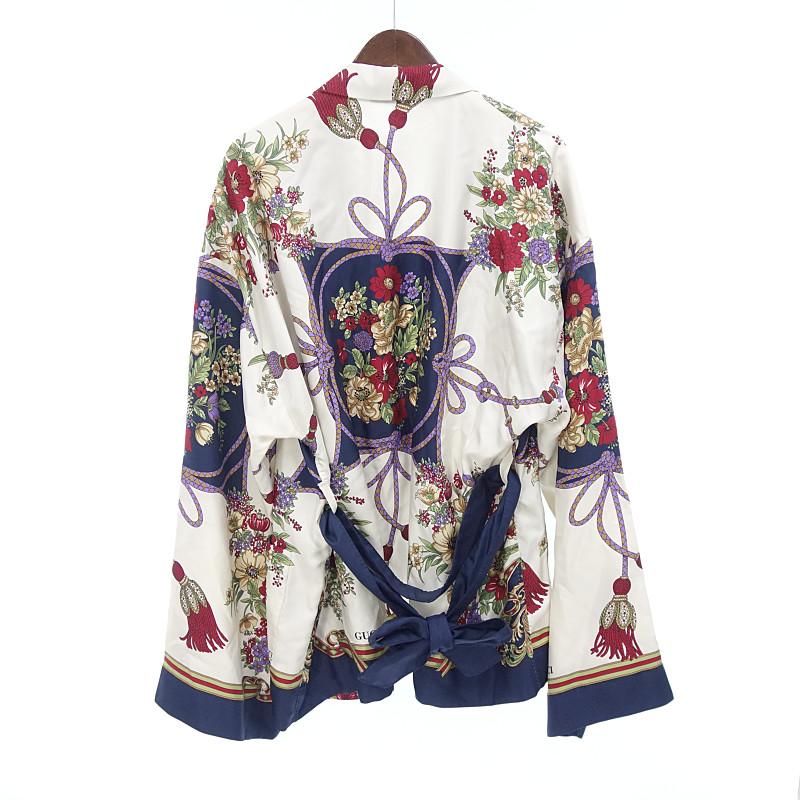 グッチ Gucci 花柄 フローラル 総柄 ジャケット 40g サイズ メンズ44 マルチ ランクa 102 中古 Blowz Yショッピングストア 通販 Yahoo ショッピング