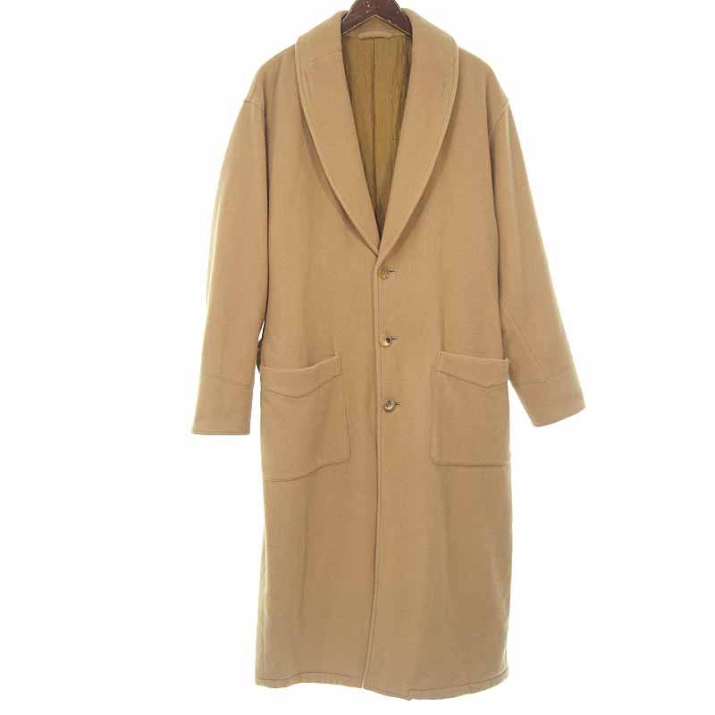イロコイ Iroquois 17aw スペリオル メルトン ウール ショールカラー コート 72h サイズ メンズ2 キャメル ランクb 101 中古 Blowz Yショッピングストア 通販 Yahoo ショッピング