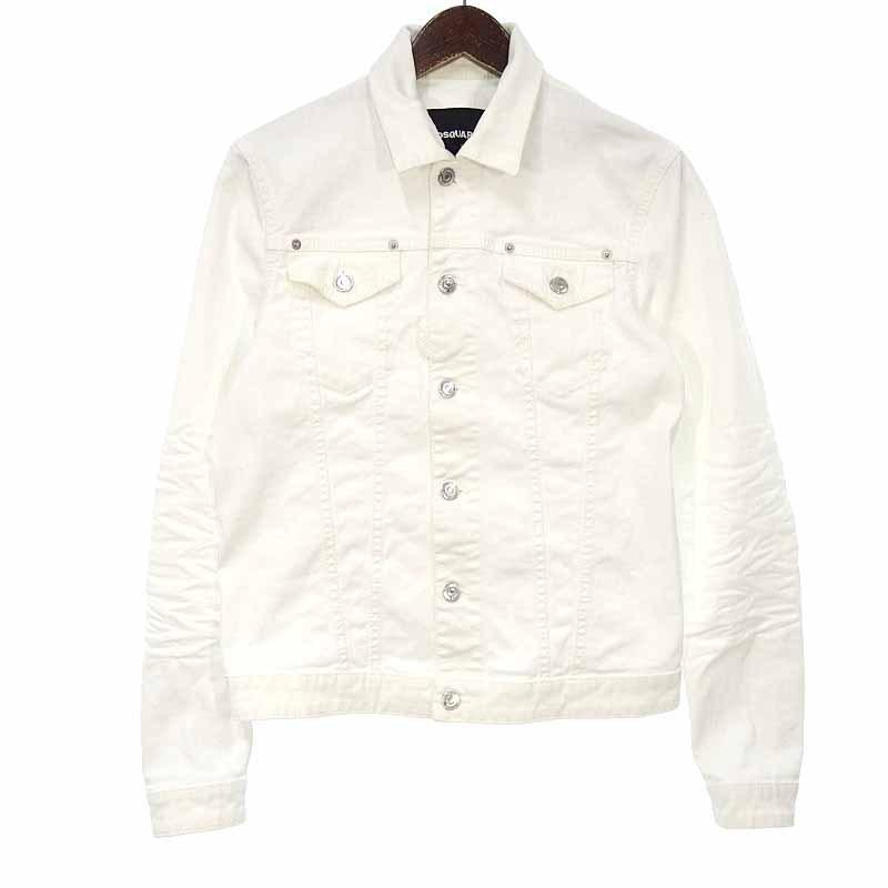 ディースクエアード2 Dsquared2 デニム ジャケット 42l サイズ メンズ46 ホワイト ランクc 102 中古 Blowz Yショッピングストア 通販 Yahoo ショッピング