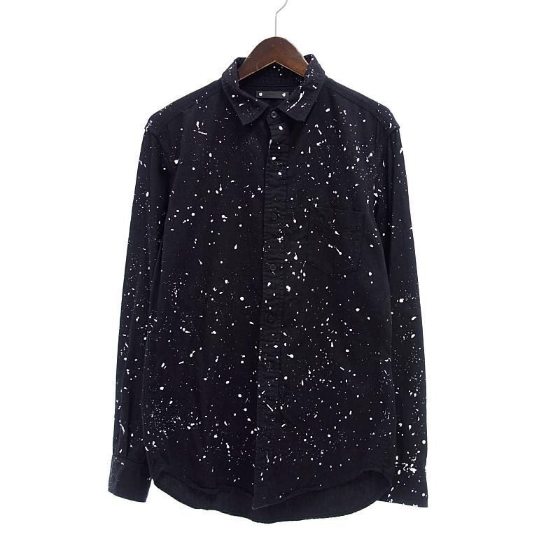 マインデニム/MINEDENIM ペイント 加工 シャツ 90E21 サイズ メンズ3 