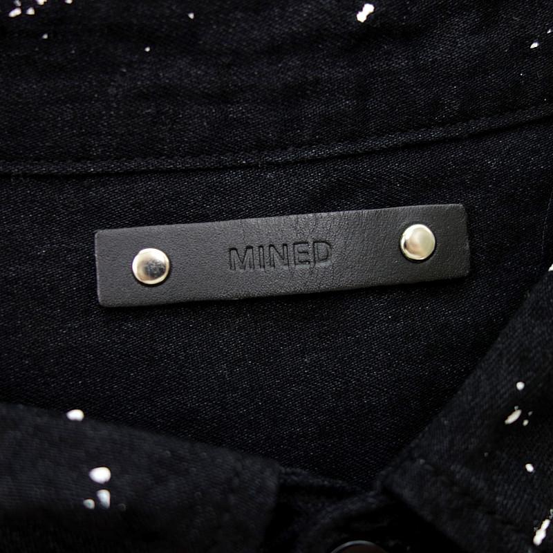 MINEDENIM ペイント加工デニムシャツ サイズ3
