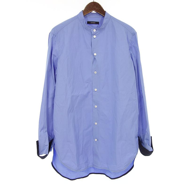 チノ Cinoh スタンドカラー ロング シャツ 62e21 サイズ メンズ46 ブルー ランクa 101 中古 Blowz Yショッピングストア 通販 Yahoo ショッピング
