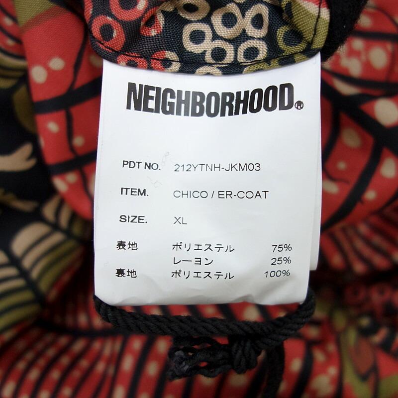 ネイバーフッド/NEIGHBORHOOD 21AW CHINO ER-COAT フリース フード