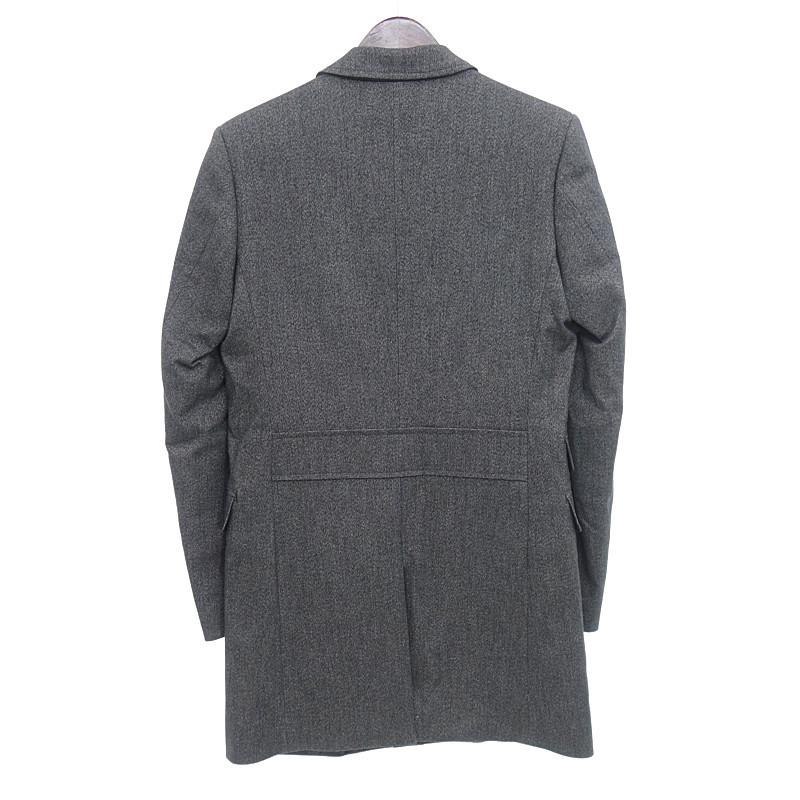 GalaabenD] 13AW 定価84,240 ウールナポレオンコート M- 