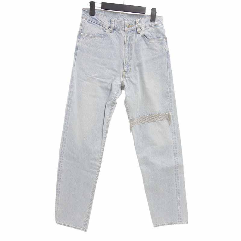 アンドイエロー/AND YELLOW APT02 CHAIN DENIM PT チェーン デニム パンツ 02F23 サイズ メンズ4