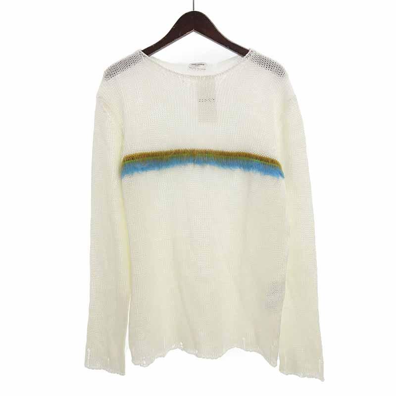 サンローランパリ/SAINT LAURENT PARIS ダメージ加工ニット