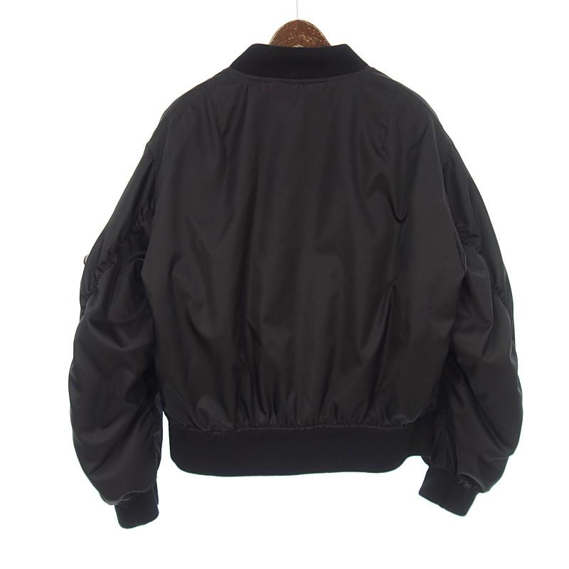 プラダ/PRADA 21AW Re-Nylon SGB903 MA-1 ナイロン ボンバー プラダ/PRADA 21AW Re-Nylon SGB903 MA-1 ナイロン ボンバー