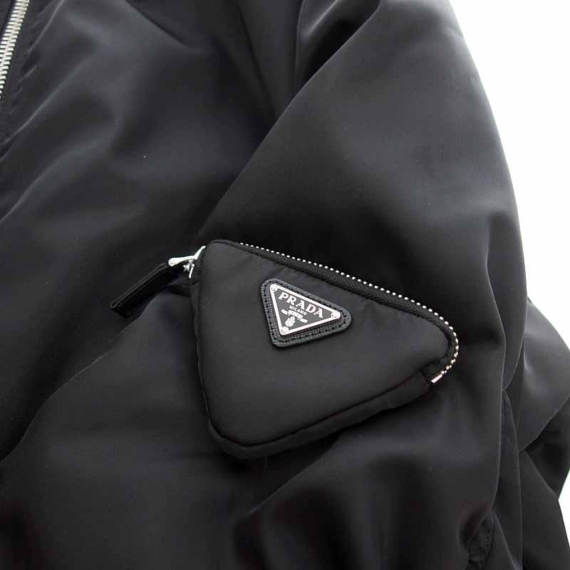 プラダ/PRADA 21AW Re-Nylon SGB903 MA-1 ナイロン ボンバー プラダ/PRADA 21AW Re-Nylon SGB903 MA-1 ナイロン ボンバー
