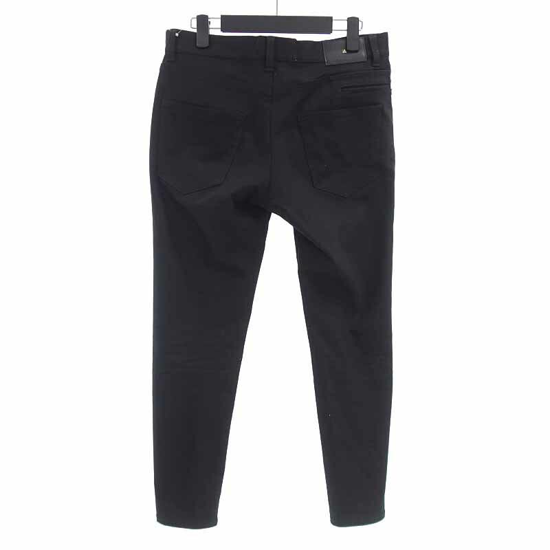 ジュンハシモト/JUN HASHIMOTO MONST 5POCKET PANTS モンスター ストレッチ デニム パンツ 80F23 サイズ  メンズ3 ブラック ランクB (中古)