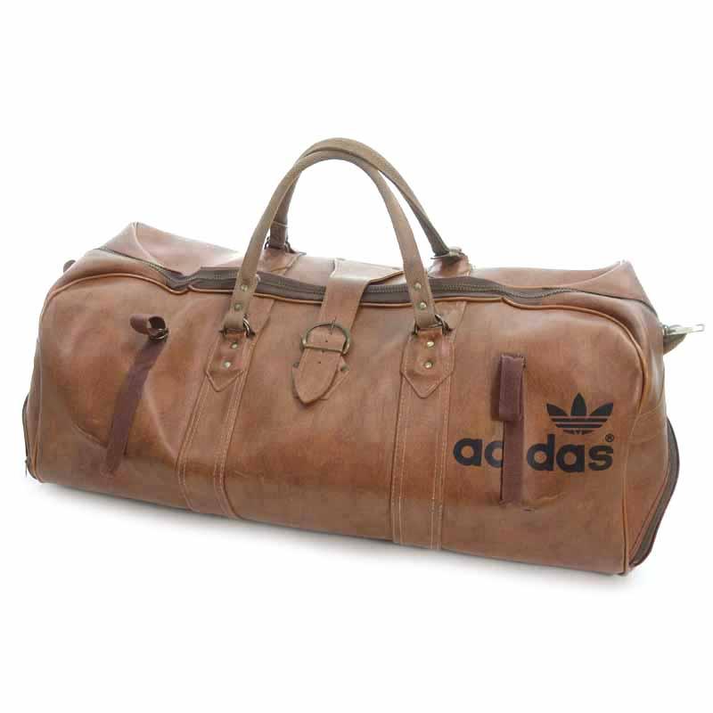 アディダス/ADIDAS ビンテージ ロゴ レザー ボストン バッグ アディダス/ADIDAS ビンテージ ロゴ レザー ボストン バッグ